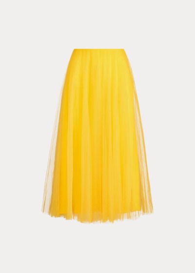 Women's Ralph Lauren Trivelas Pleated Tulle Skirts | 601354ZXR